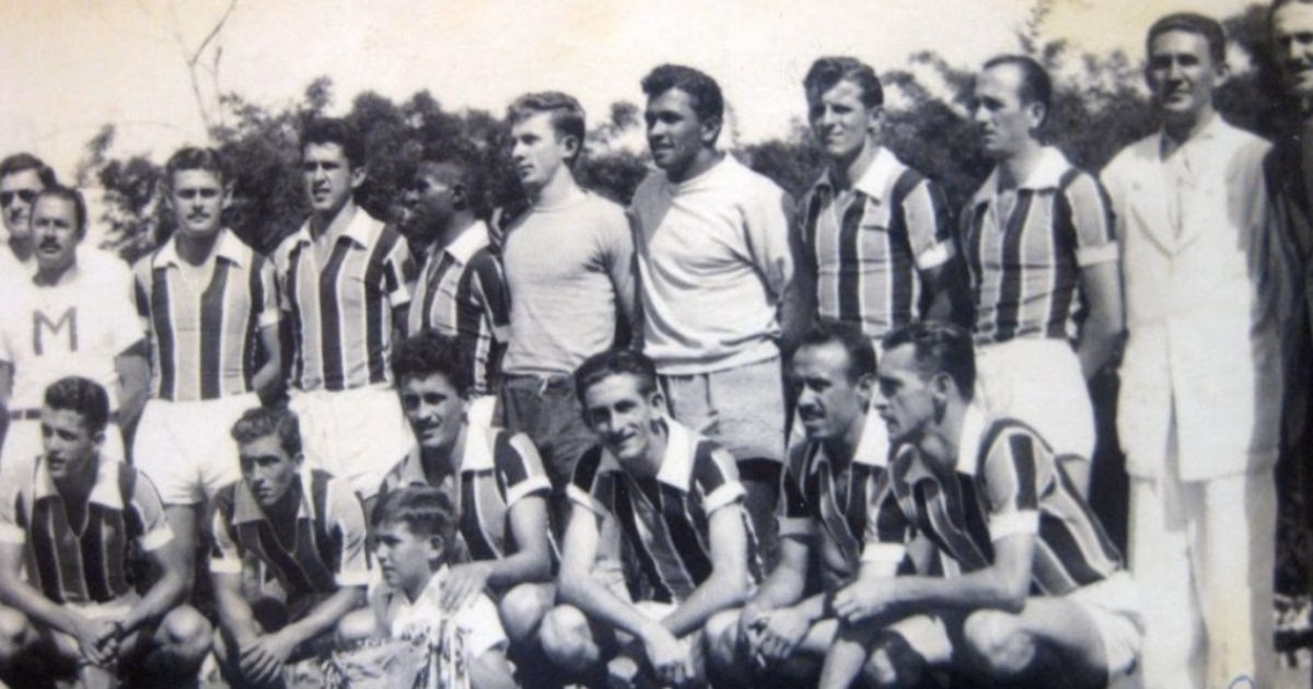 Carlos Renaux x Flamengo em 1952