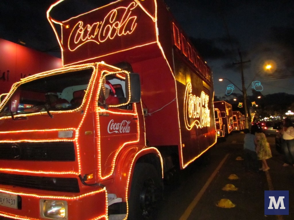 Caravana de Natal da Coca-Cola passará por Brusque na terça-feira, 15 - O  Município