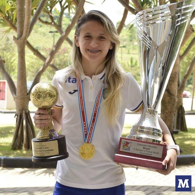 Amandinha é eleita a melhor do mundo no futsal pela 8ª vez; Ferrão leva o  tri entre os homens, futsal