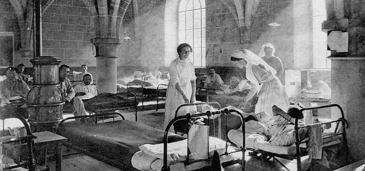 18 госпиталей. Монастырские госпитали средневековья. Средневековый лазарет. Больница в средние века.
