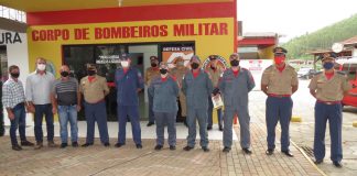 Corporação do Corpo de Bombeiros em Botuverá