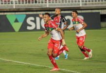 Brusque Joinville jogo ida quartas de final Catarinense