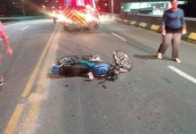 jovens feridos após colisão entre motocicletas em Brusque