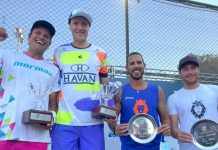 André Baran beach tennis