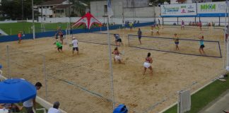 beach tennis guarani quadra campeonato circuito etapa brusque