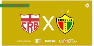 CRB x Brusque tempo real lance a lance minuto a minuto jogo Série B