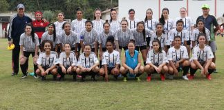 futebol feminino brusque jasc time novo santos dumont