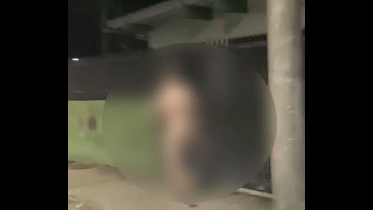 VÍDEO - Homem anda pelado na rua, agride policiais e é preso no Vale do  Itajaí