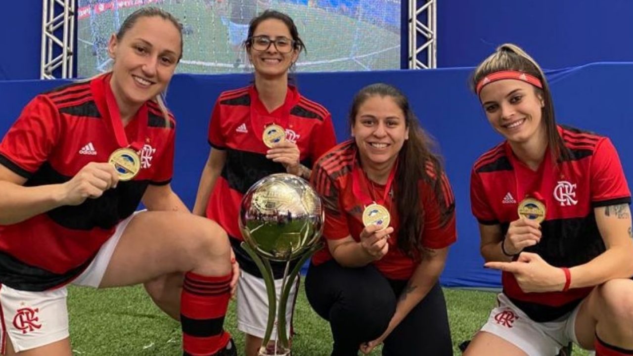 FLAMENGO CAMPEÃO MUNDIAL NO FUT 7 FEMININO, MELHORES MOMENTOS