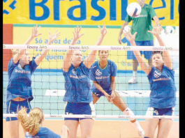 Brasil Telecom vôlei memória do Esporte Brusque