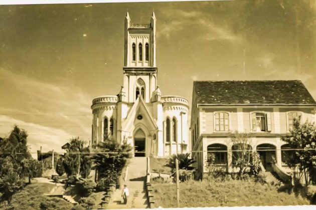 Paróquia São Luiz Gonzaga fotos mostram como a Igreja Matriz de Brusque mudou em décadas