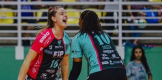 Moda Brusque vôlei superliga B Bluvôlei semifinal