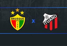 Brusque x Ituano Série B jogo tempo real minuto a minuto lance a lance