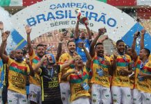 Brusque 2019 campeão Série D