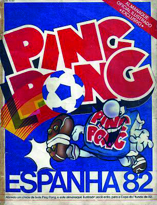 Uma versão antiga do Chiclete Ping Pong, a mais antiga era com listras  vermelhas e azul