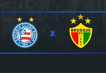 Bahia x Brusque jogo Série B partida rodada tempo real ao vivo minuto a minuto lance a lance livetext como assistir