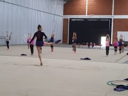 ABGR Ginástica Rítmica Brusque brusquense nova sede treinamentos galpão espaço