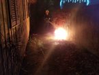 Incêndio atinge fogão e gás enquanto moradora cozinhava em Brusque