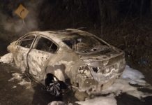 Corpo de Bombeiros detalha ocorrência de incêndio em carro na rodovia Ivo Silveira, em Brusque