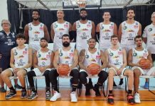 O elenco do Brusque Basquete para a disputa do Campeonato Brasileiro da CBB