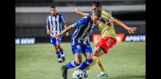 CSA 1x0 Brusque, pela segunda fase da Copa do Brasil