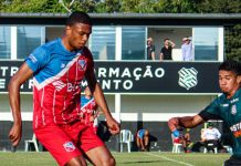 Carlos Renaux Figueirense jogo-treino