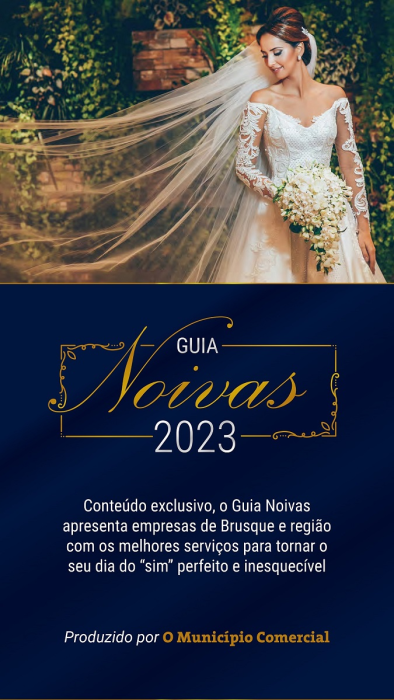 Capa Guia Noivas 2023 - Brusque e região