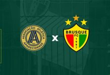 Aparecidense x Brusque tempo real lance a lance minuto a minuto Série C Campeonato Brasileiro jogo ao vivo rodada