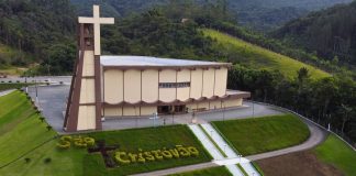 Capela São Cristóvão no Aymoré em Guabiruba