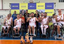 Brusque Apedeb Copa SC basquete cadeira de rodas ParaCopa