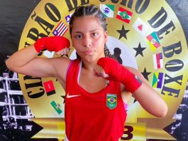 Stephany Nascimento Brusque Gymnasiade Sub-15 boxe