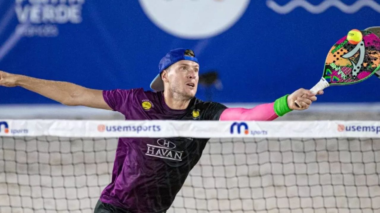 André Baran e Vitória Marchezini conquistam primeiro ouro do Beach Tennis  nos Jogos Sul-Americanos de Praia - Confederação Brasileira de Tênis