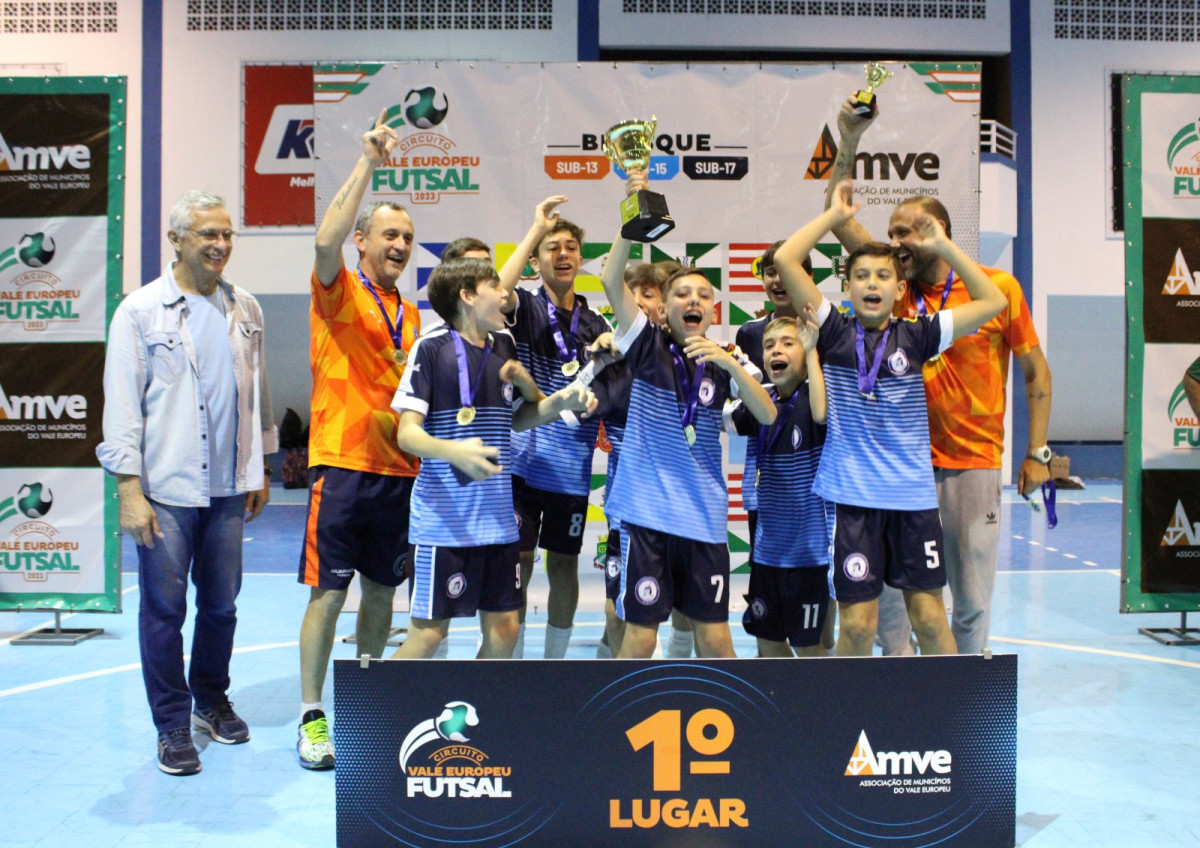 Brusque sediará jogos do Circuito Vale Europeu de Futsal