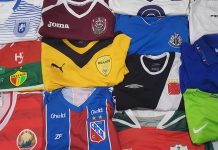 Coleção camisas colecionadores exposição futebol times