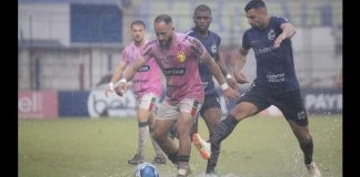 Brusque x São José-RS Série C segunda fase Augusto Bauer chuva jogo