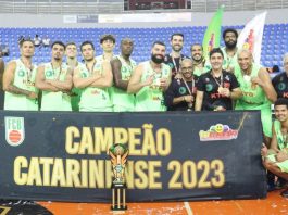 Brusque Basquete campeão catarinense técnico gigante 2023