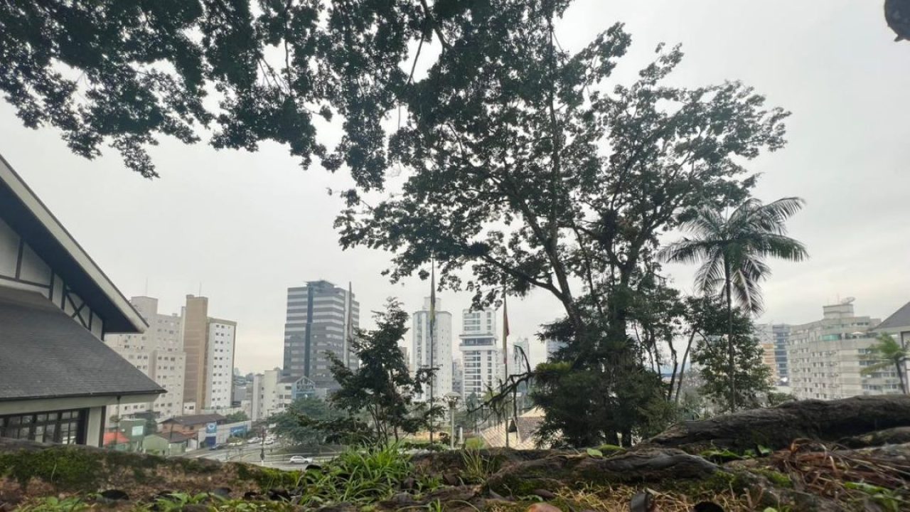 Quarta-feira amanhece fria, garoando e instituto alerta para chuva