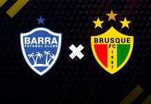 Barra x Brusque ao vivo com imagens tempo real jogo Catarinense