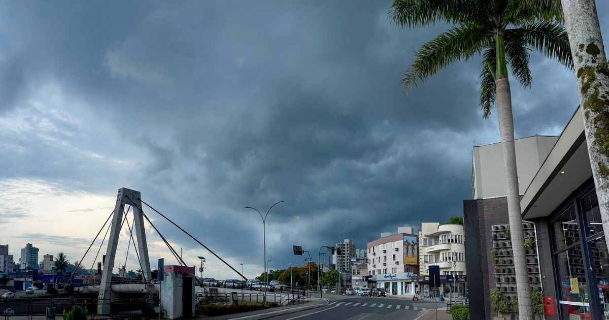 Defesa Civil Alerta Para Temporais Nesta Quarta Feira Em Brusque