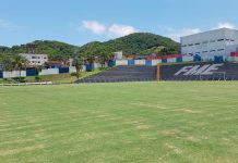 Brusque x Joinville sem público sem torcida Estádio das Nações Balneário Camboriú