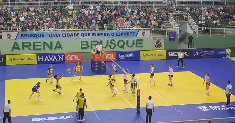 Abel Moda Vôlei Brusque Recife Superliga B semifinal