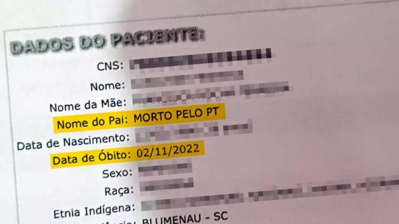 Moradora de Blumenau descobre nome de pai como 