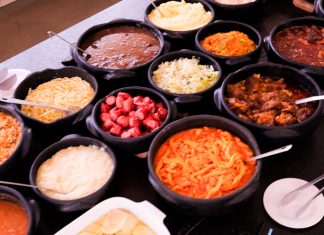 Buffet do Restaurante do Nido