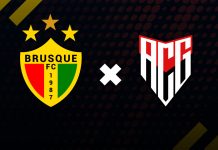 Brusque x Atlético-GO Copa do Brasil jogo terceira fase tempo real ao vivo minuto a minuto lance a lance
