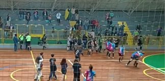 Botuverá futsal feminino confusão