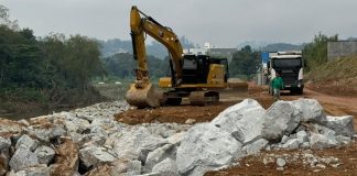 obras na Beira Rio