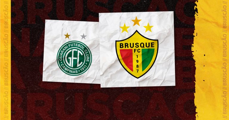 Guarani x Brusque futebol ao vivo tempo real lance a lance minuto a minuto Brasileirão Série B