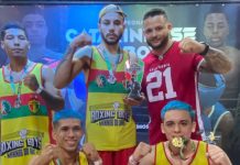 Meninos do Boxe Brusque catarinense