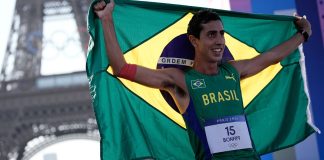 Caio Bonfim Brasil medalha prata marcha atlética