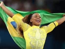 Rebeca Andrade Brasil prata Olimpíadas Paris 2024